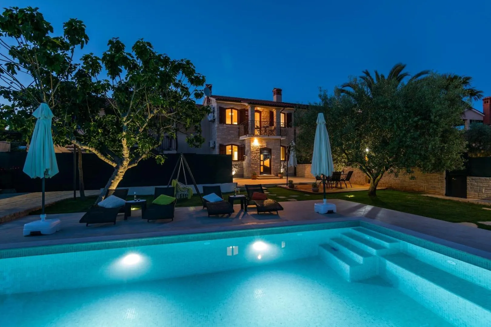 Villa Pietra For 6 People Near Fazana With Sea View - Children Playground & Pet Friendly Galizana Croatia